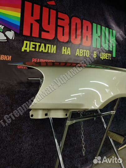 Крыло акцент новое переднее левое accent все цвета