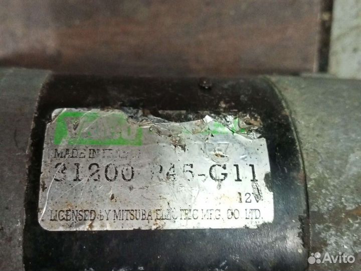 Стартер volkswagen шкода хонда