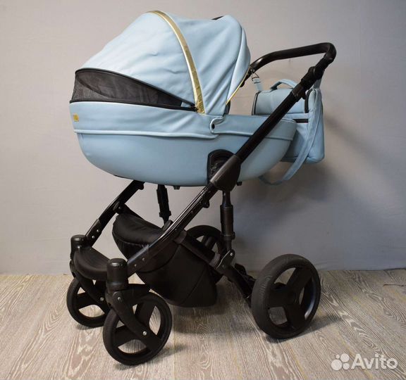 Коляска 3в1 Verdi Mirage Soft (гелевые колеса)