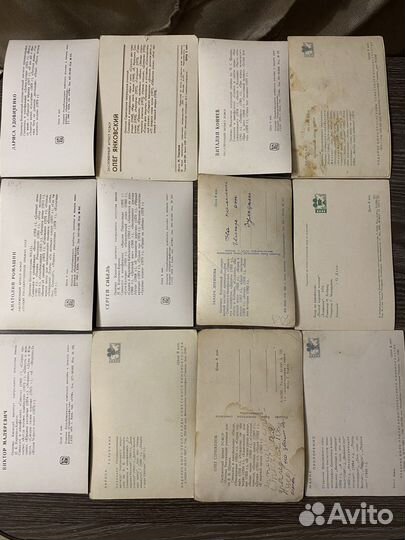 Открытки советских актеров