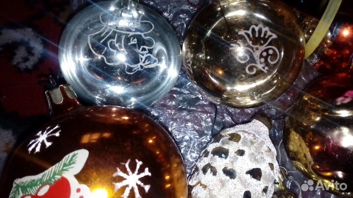 Елочные игрушки СССР