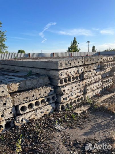 Плиты б/у 1,2*6