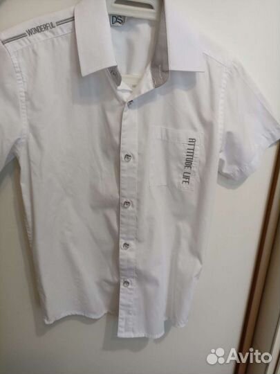 Рубашки для школы р-р 140