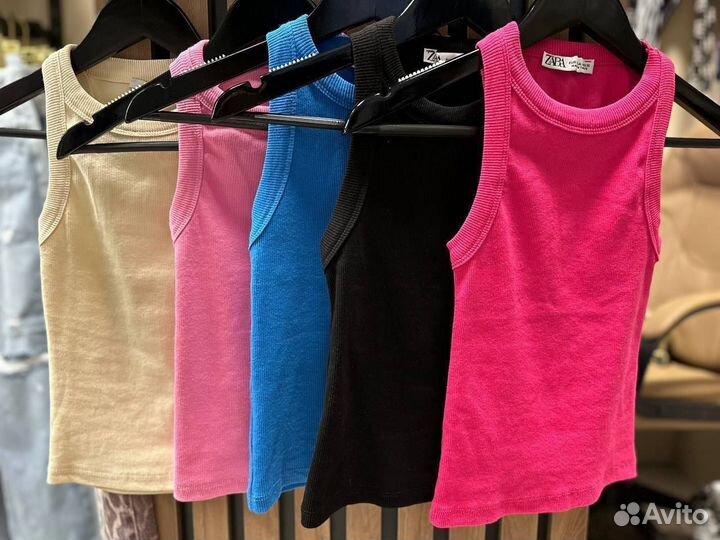 Хлопковые майки Турция 5 цв