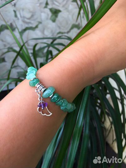 Браслеты натуральные камни