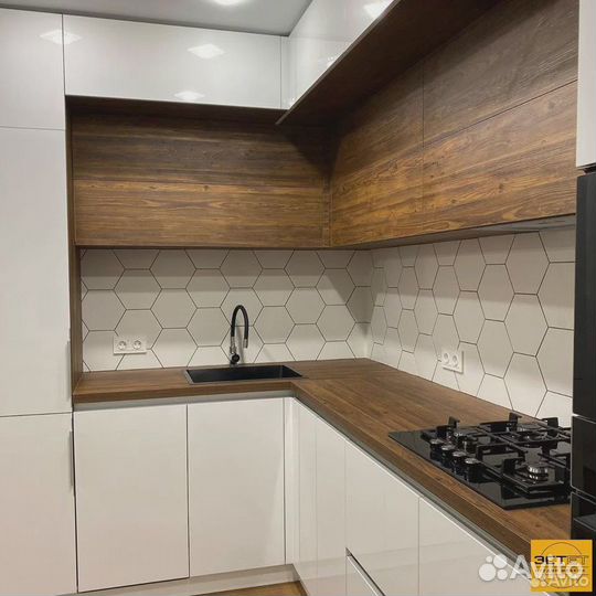 Двухуровневая кухня