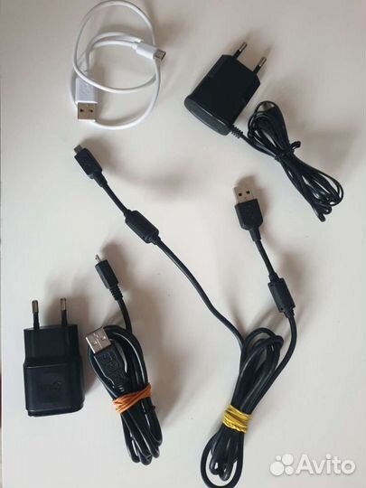 Кабель usb на micro usb +travel adapter