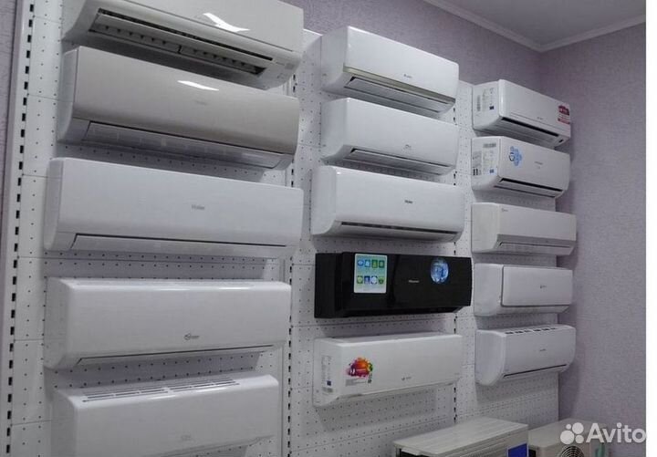 Сплит система с установкой