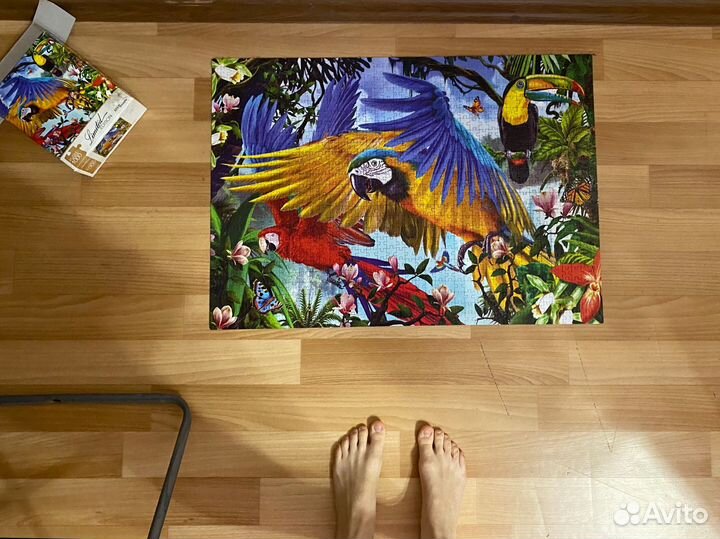 Пазлы 1000 деталей обмен