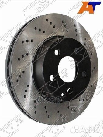 Комплект перфорированных дисков перед mercedes