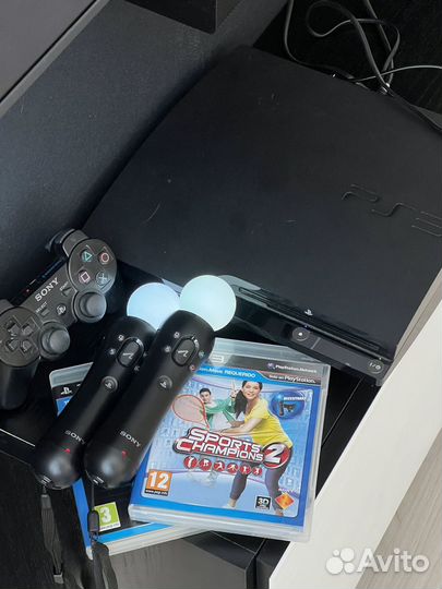 Sony playstation 3 + 2 Move