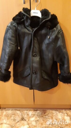 Дубленка на мальчика 6-8 лет