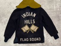 1950's Varsity Куртка USA Indian Hills Винтаж