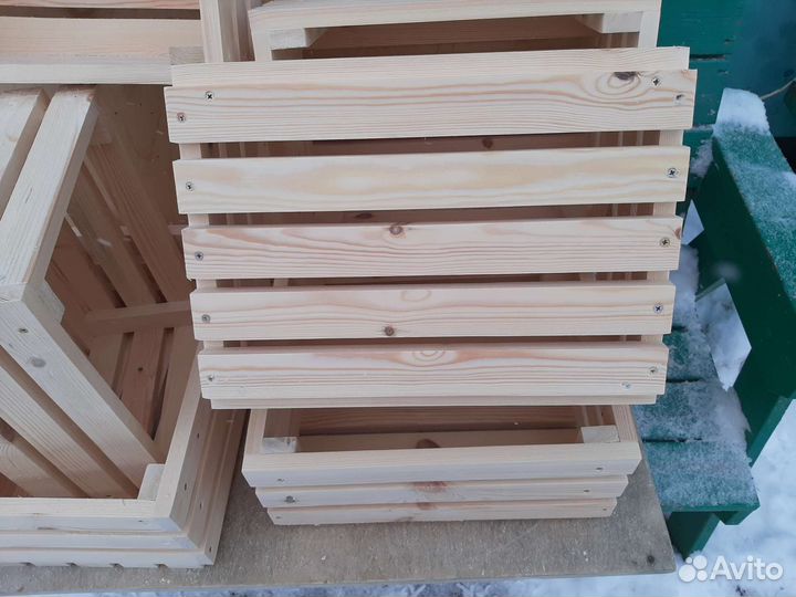 Ящики из рейки