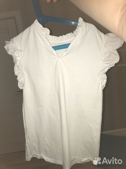 Кружевная блузка в школу для деток