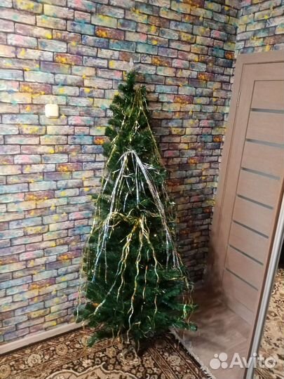 Елка искусственная 210 см бу