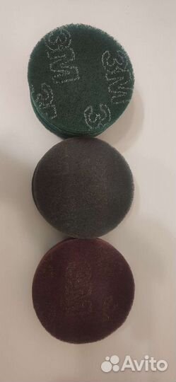Комплект Губка шлифовальная абразивная на липучке