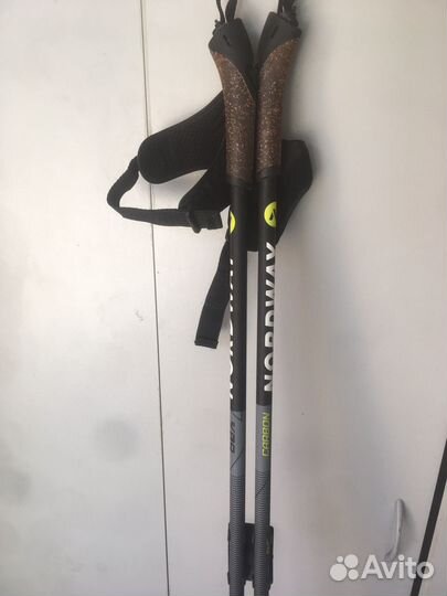 Новые карбоновые лыжные палки