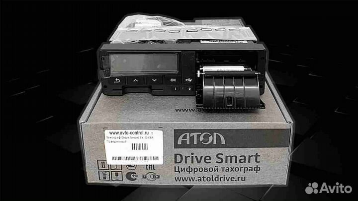 Новый цифровой тахограф Атол Драйв.Под ключ