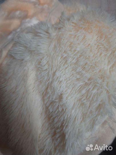Пушистый плед новый бамбуковый 220240см