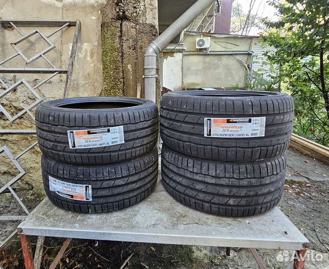 Hankook Ventus S1 Evo 3 K127 245/40 R19 и 275/35 R19 100Y