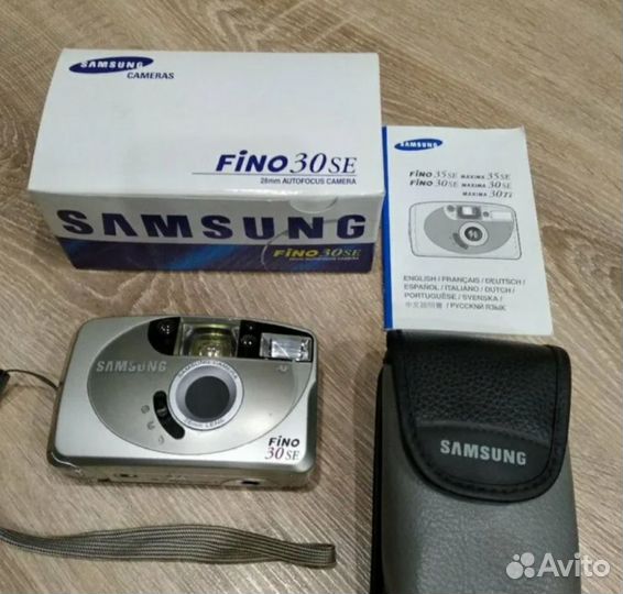 Пленочный фотоаппарат samsung fino 30 se