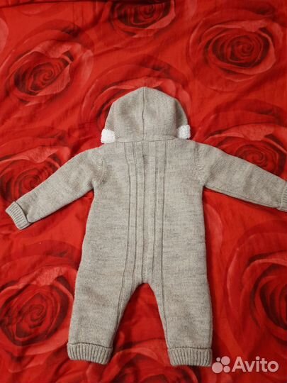 Комбинезон verrino утепленный трикотажный детский