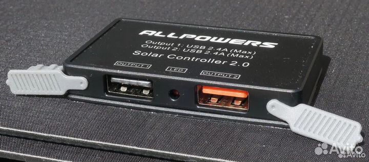 Портативная солнечная панель 21Вт новая