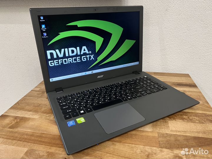 Мощный игровой Acer 4 ядра 8Gb SSD 250+750Gb GT920