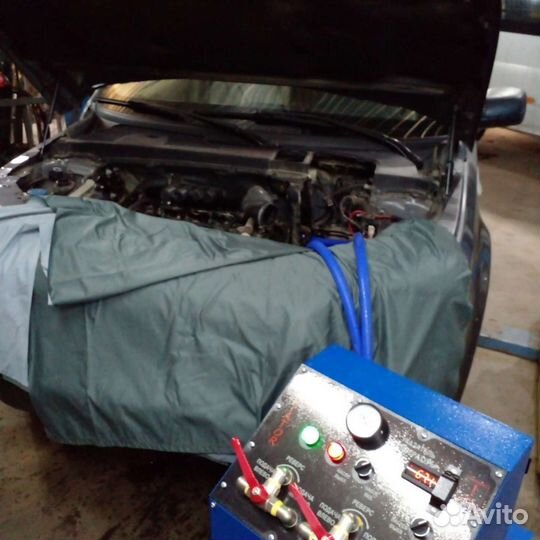 Промывка радиатора печки без снятия