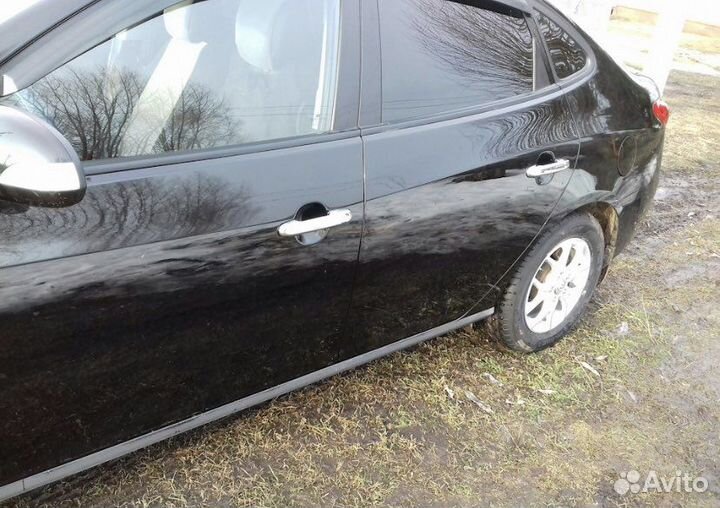 Хром накладки на ручки дверей Hyundai Elantra J4