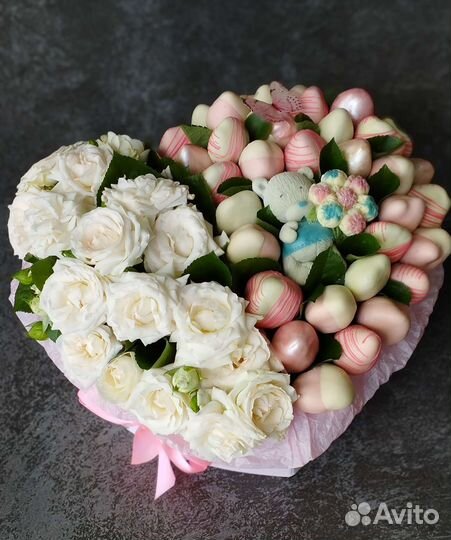 Съедобные букеты из бельгийского шоколада