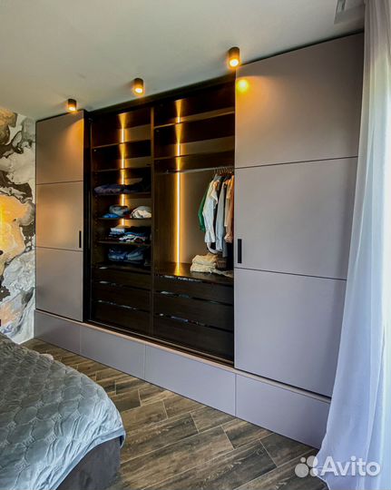 Новые шкафы эргономичные широкий выбор фасадов