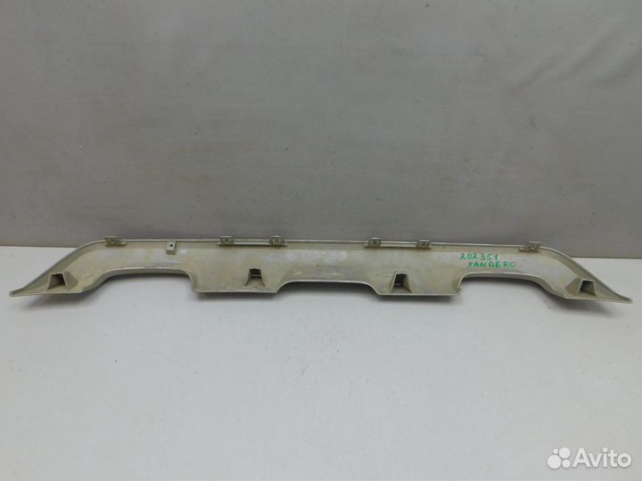 Накл. заднего бампера Renault Sandero (02351)