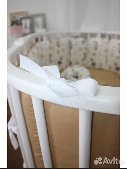 Бортики в детскую кроватку