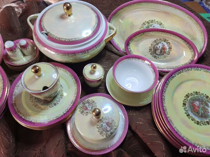 Сервиз чайный и столовый гдр новый
