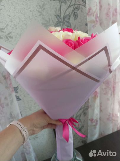 Букет цветов из мыла