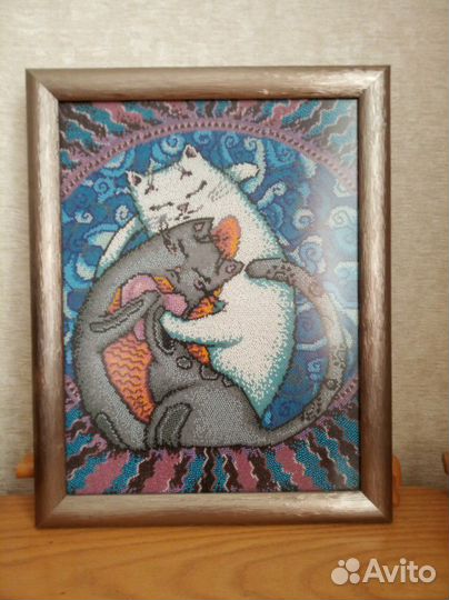 Картина вышивка бисером