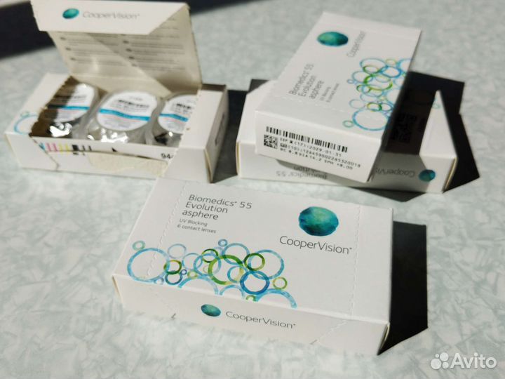 Контактные линзы Biomedics 55 Evolution +8.00