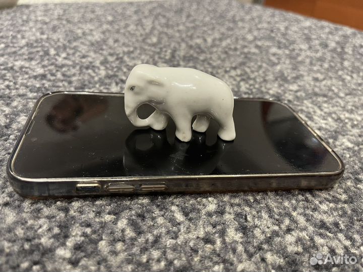 Статуэтка идущий слоненок СССР