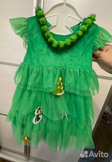 Новогодний костюм ёлочка