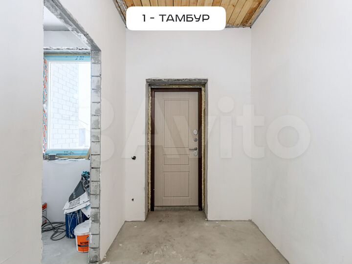 Дом 122,5 м² на участке 8 сот.