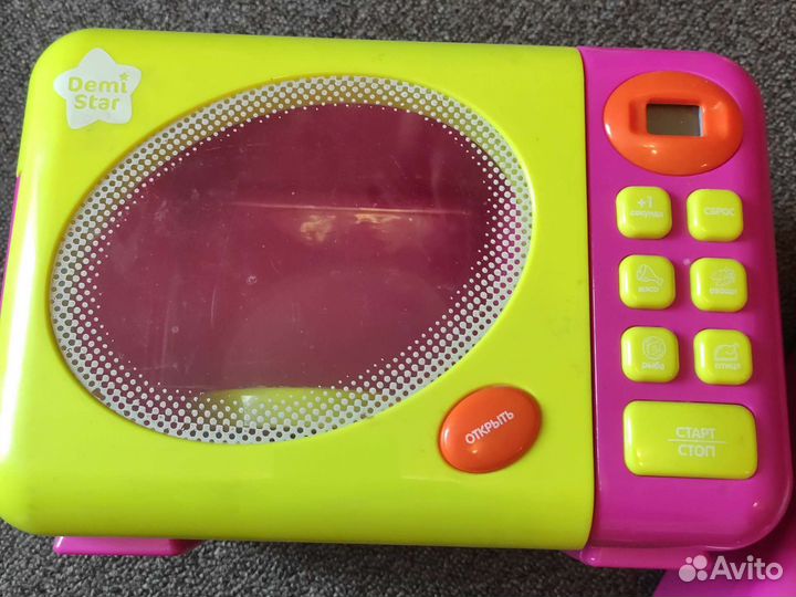 Микроволновка и стиралка детские
