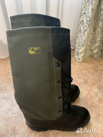 Сапоги резиновые для зимней рыбалки