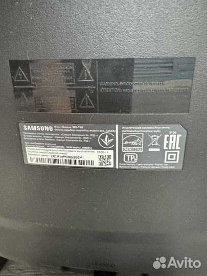 Колонка samsung mx t40