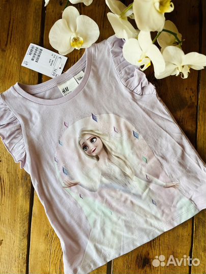 Новая пижама для девочки h&m 98 104