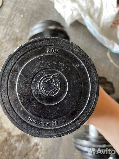 Гантели разборные СССР