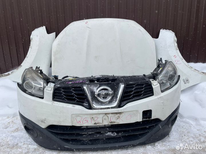 Ноускат для Nissan Qashqai J10 Морда в сборе Рест