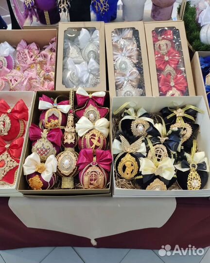 Новогодние игрушки ручной работы