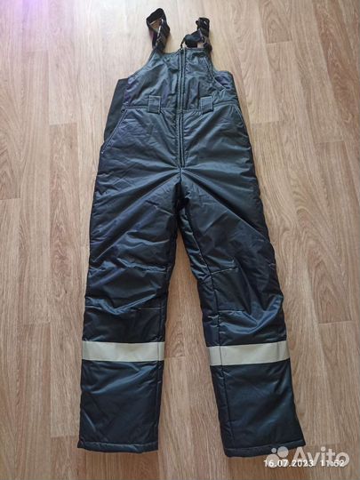 Полукомбинезон зимний мужской спецодежда